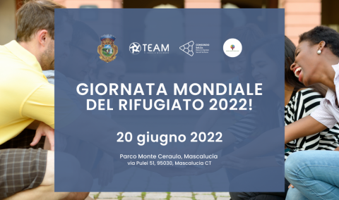 Giornata mondiale del Rifugiato 2022: a Mascalucia la Festa organizzata da Sol.Co., Team e  Parco Monte Ceraulo 